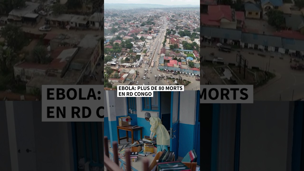 Ebola: plus de 80 morts en RD Congo