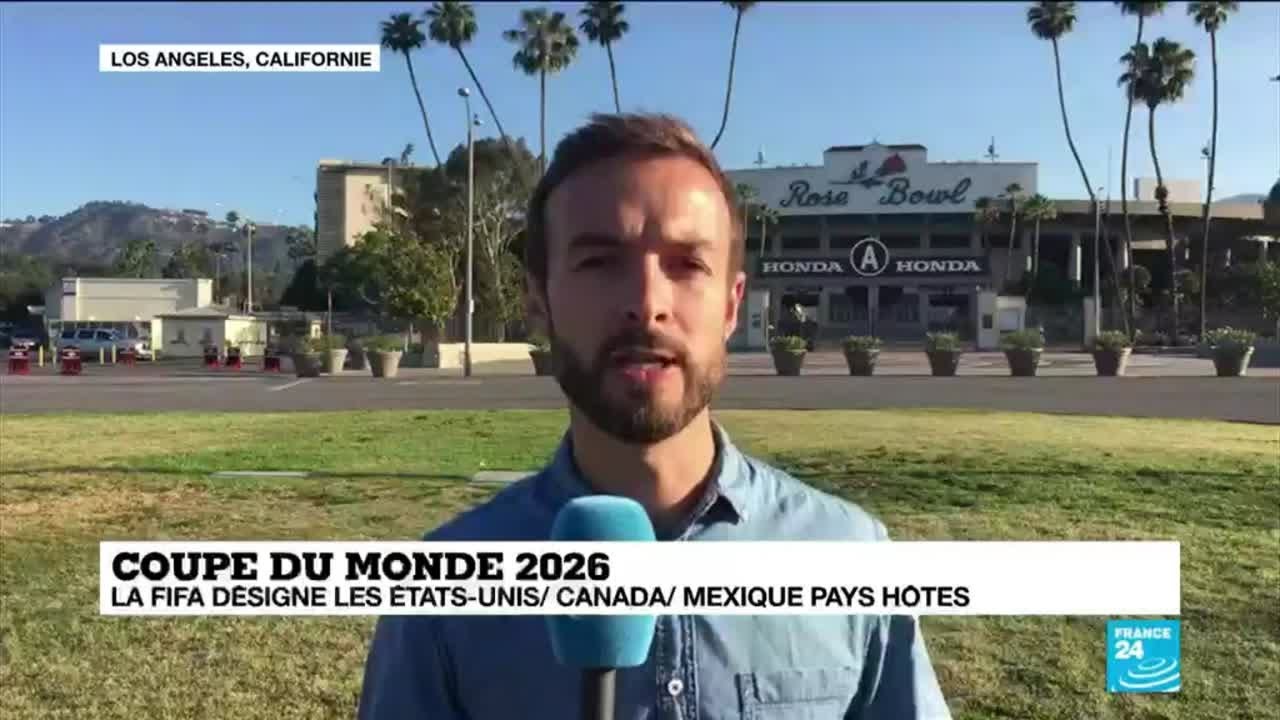 Mondial 2026 : la FIFA désigne les États-Unis, le Canada et le Mexique pays hôtes